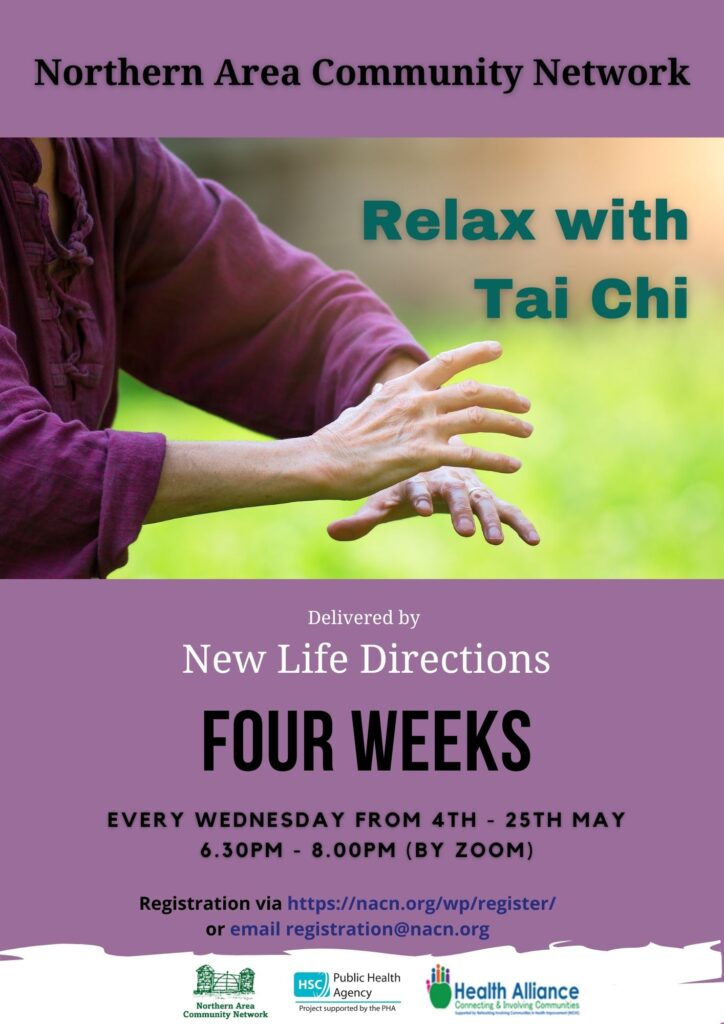 Relax with Tai Chi 4 Week Programme