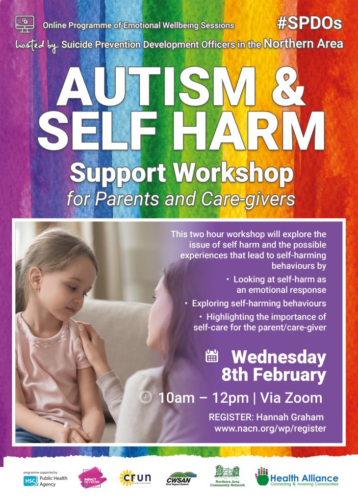 Autism & Self Harm Support Workshop